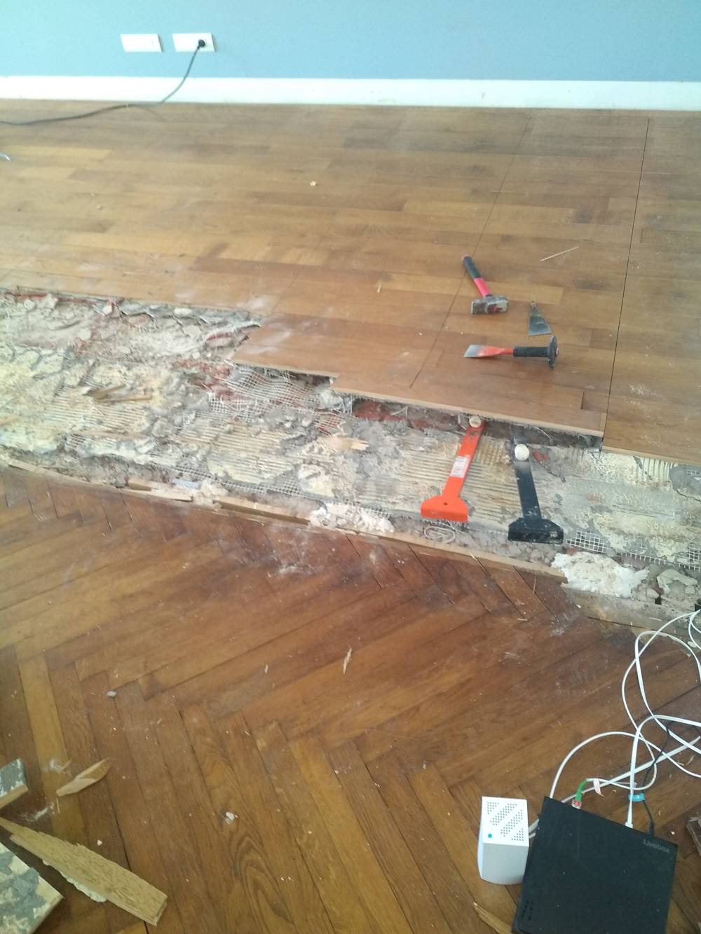 Rénovation complète parquet massif 5