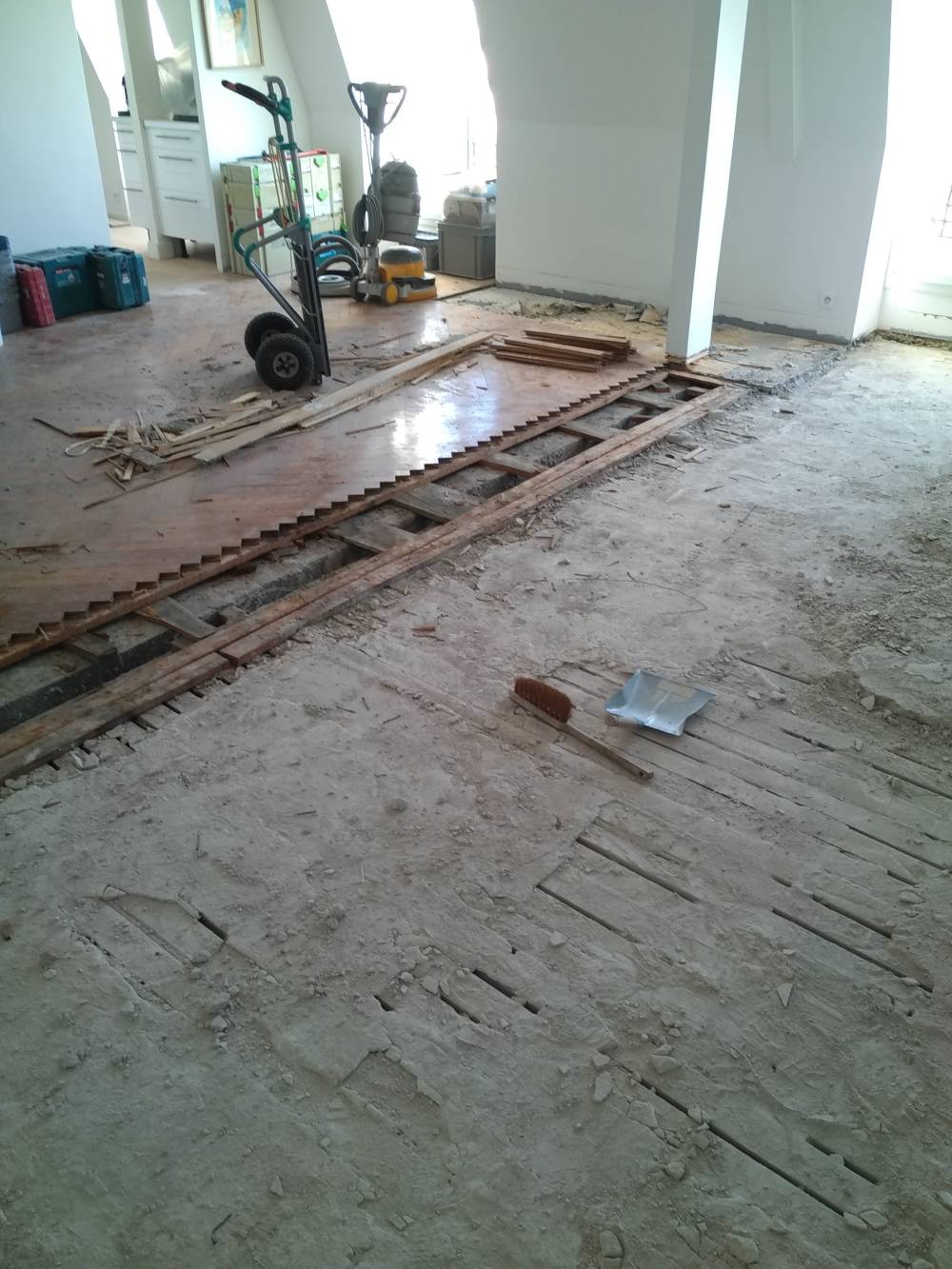 Rénovation complète parquet massif 7