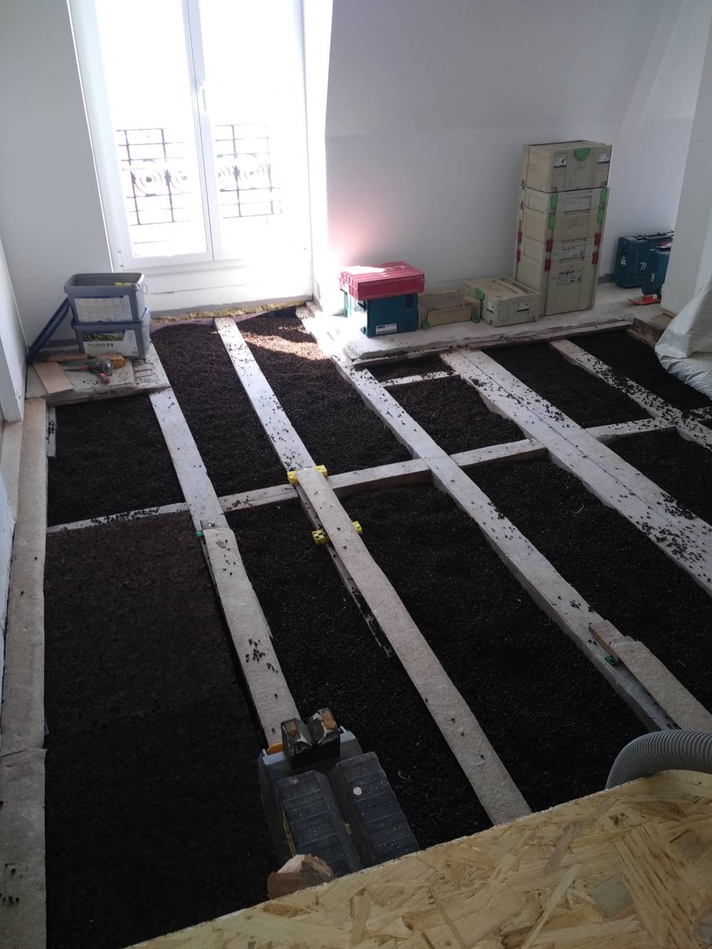 Rénovation complète parquet massif 11