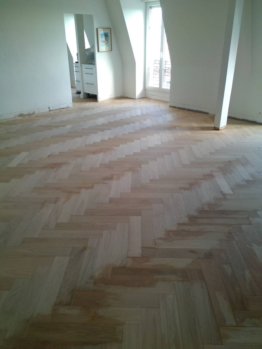 Rénovation complète parquet massif 20
