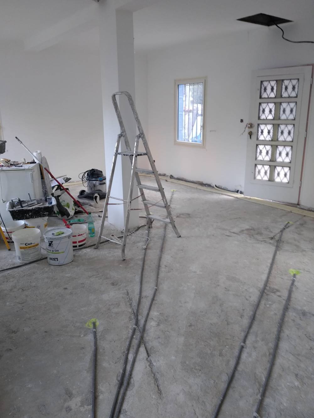 Chantier S.O.F., parquet Chêne massif huilé sur lambourdes 3